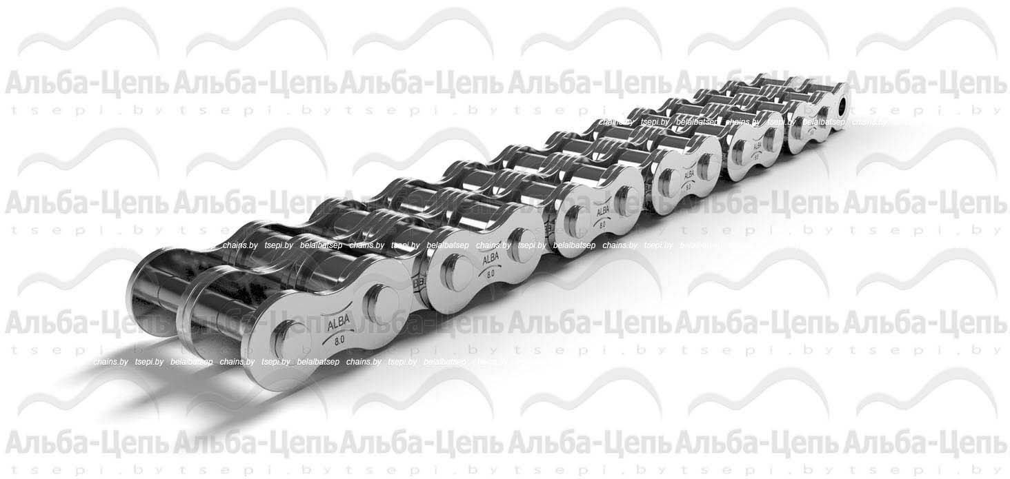 Цепь приводная роликовая из нержавеющей стали 05B-2 SS