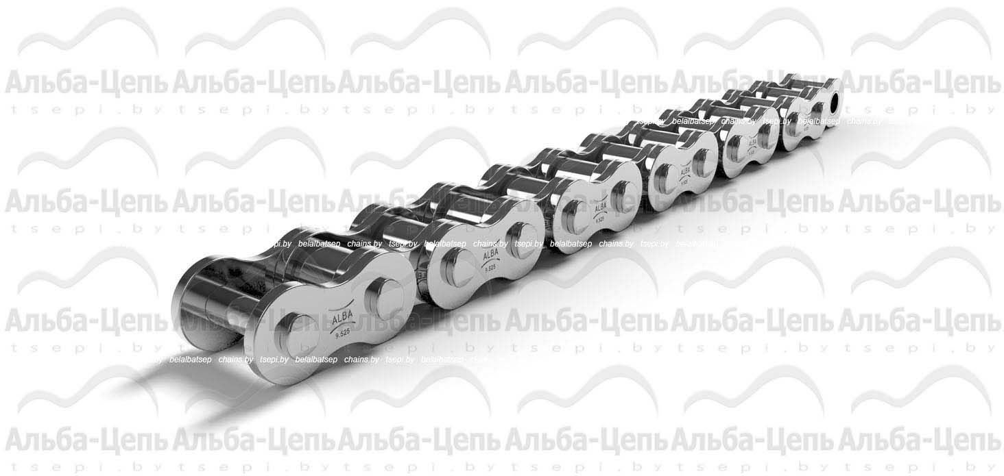 Цепь приводная роликовая из нержавеющей стали 06B-1 SS