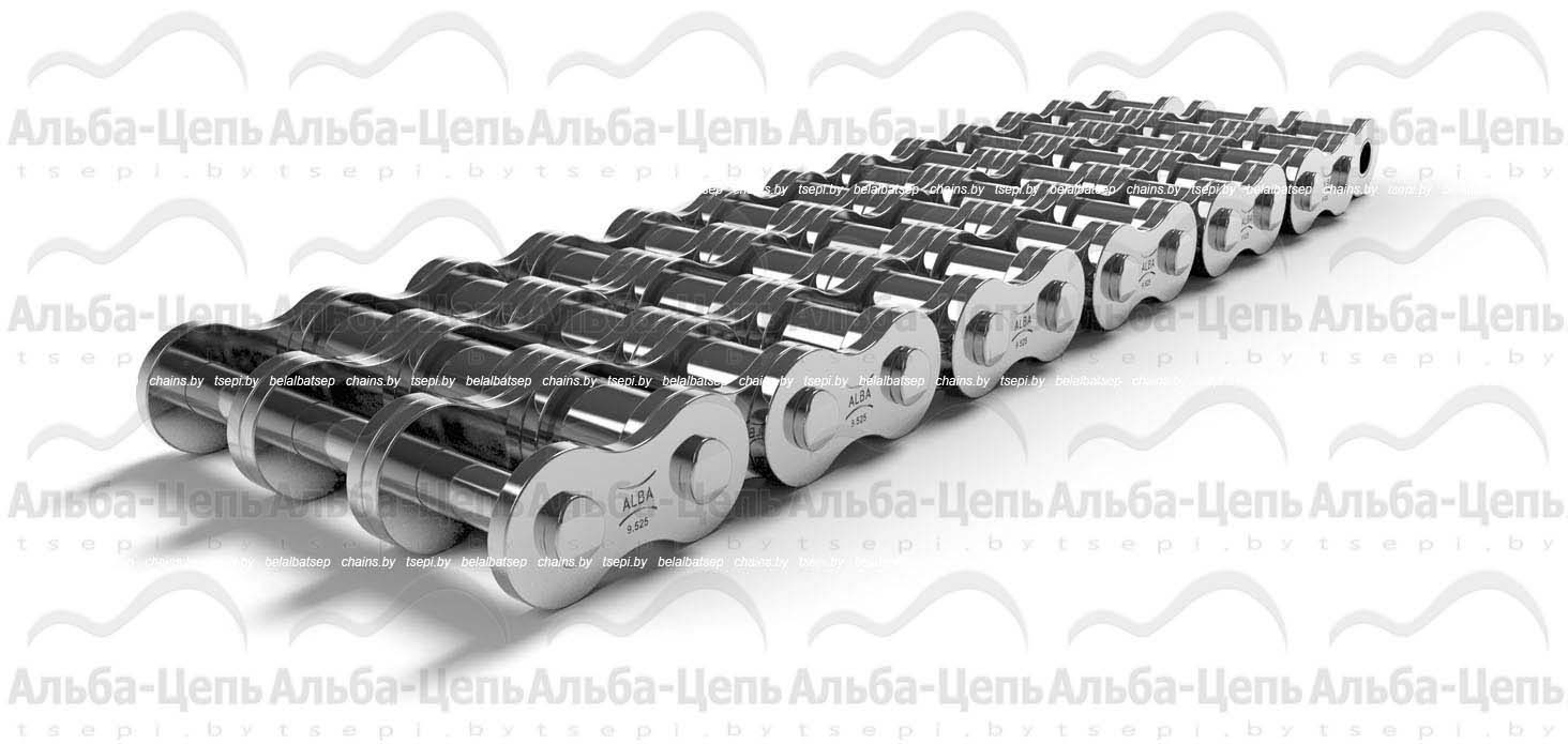 Цепь приводная роликовая из нержавеющей стали 06B-3 SS