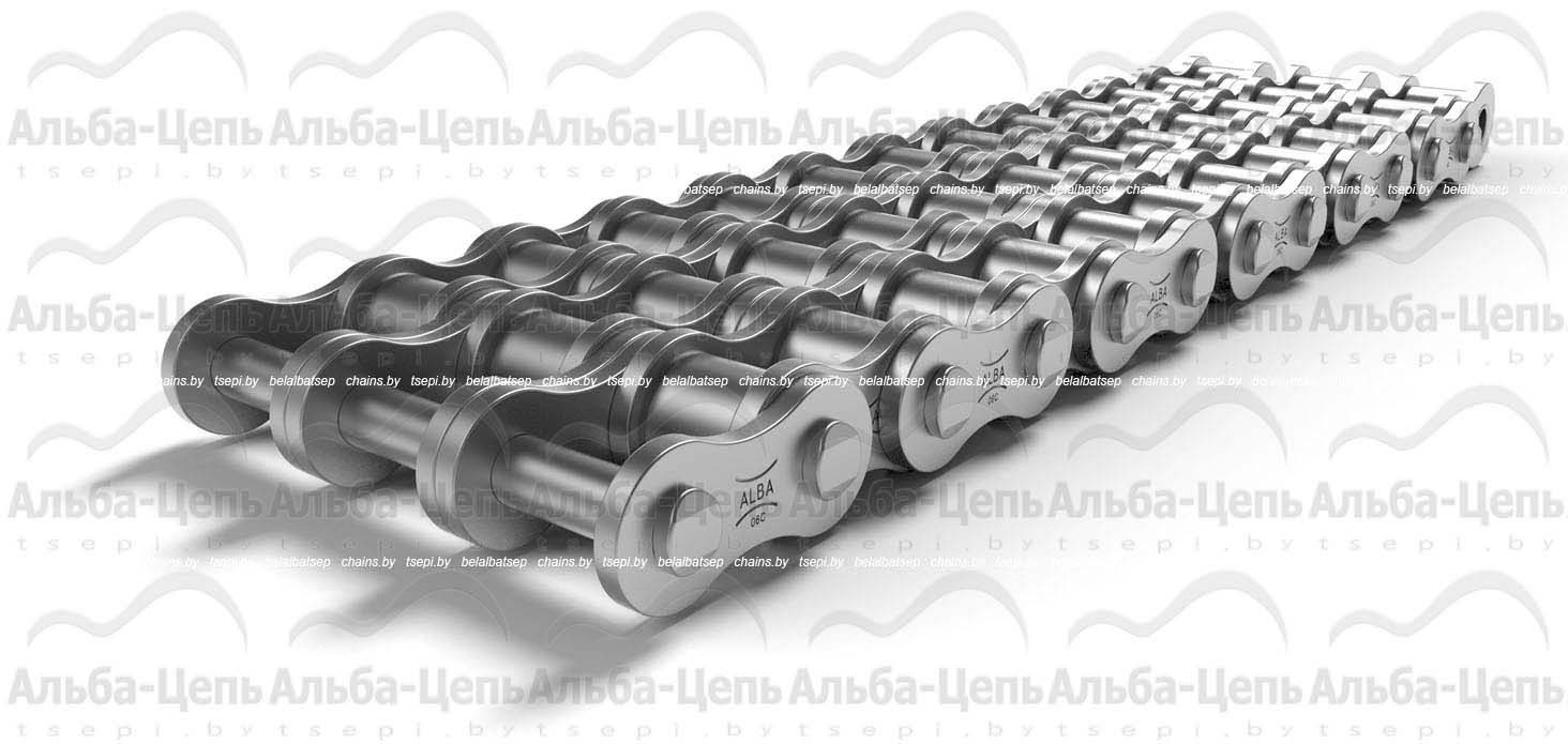 Цепь приводная роликовая горячеоцинкованная трехрядная  ГОСТ 13568-97