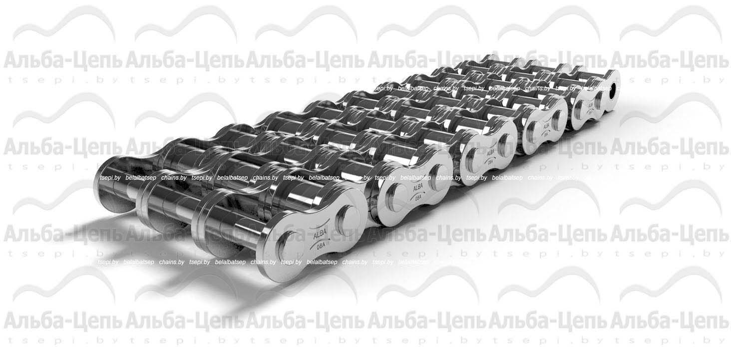 Цепь приводная роликовая из нержавеющей стали 08A-3 SS