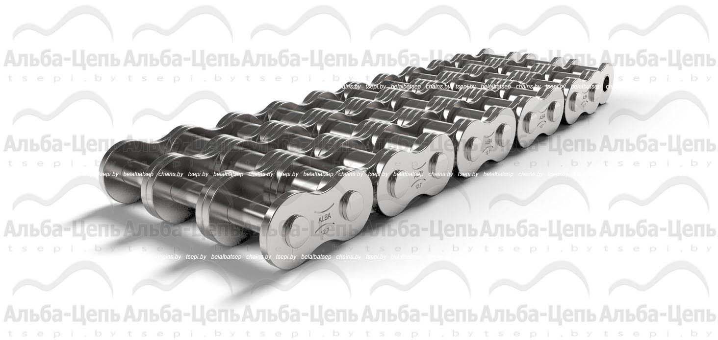 Цепь приводная роликовая оцинкованная трехрядная 3ПР-12,7-45,4 NP ГОСТ 13568-97