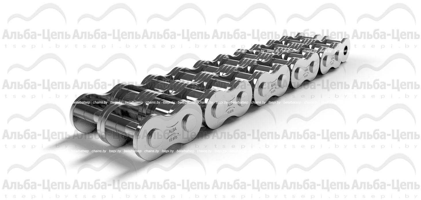 Цепь приводная роликовая из нержавеющей стали 10B-2 SS