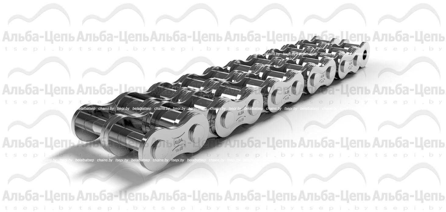 Цепь приводная роликовая из нержавеющей стали 12A-2 SS