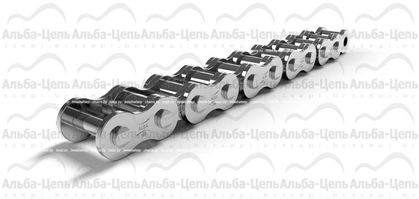 Цепь приводная роликовая из нержавеющей стали 12B-1 SS