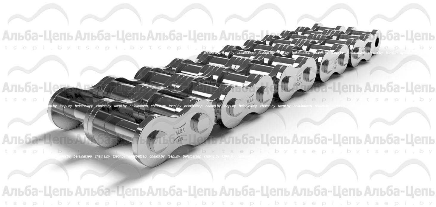 Цепь приводная роликовая из нержавеющей стали 12B-2 SS