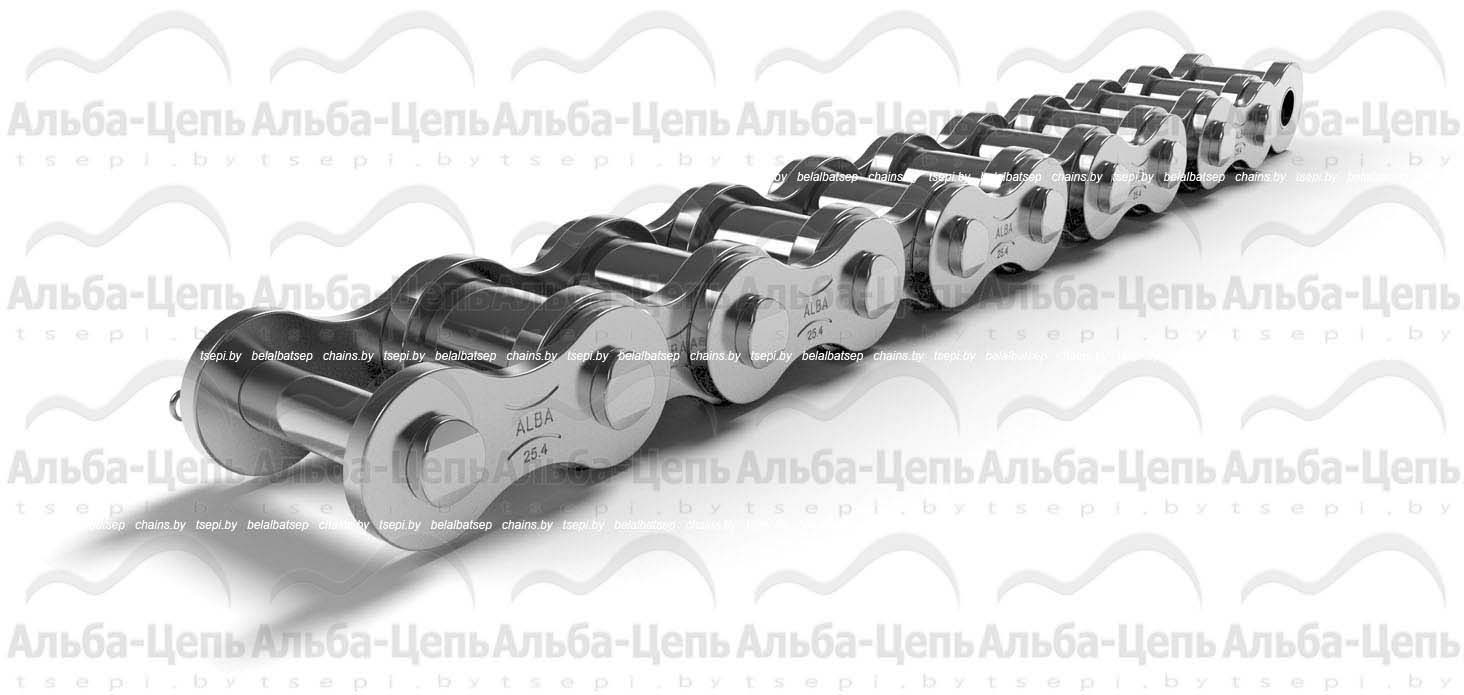 Цепь приводная роликовая из нержавеющей стали 16A-1 SS