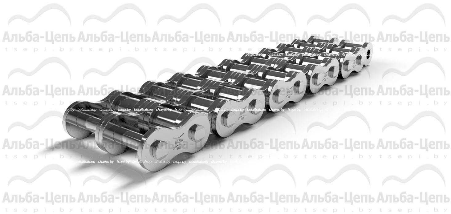 Цепь приводная роликовая из нержавеющей стали 16B-2 SS