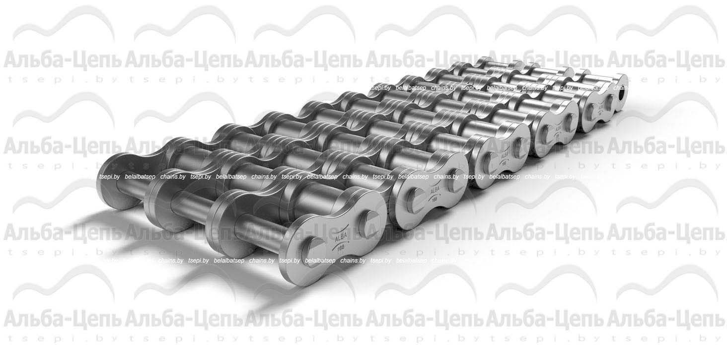 Цепь приводная роликовая горячеоцинкованная трехрядная  ГОСТ 13568-97