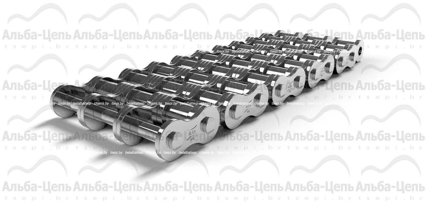 Цепь приводная роликовая из нержавеющей стали 16B-3 SS