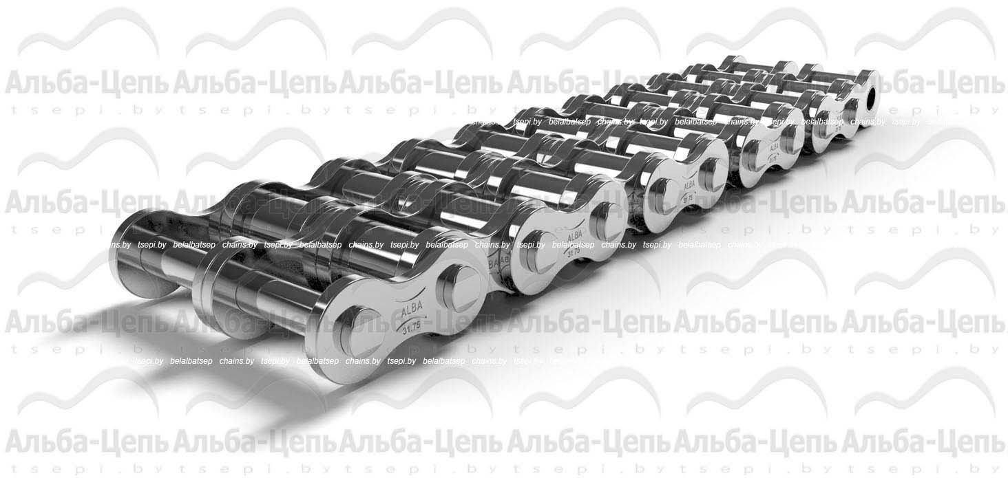 Цепь приводная роликовая из нержавеющей стали 20A-2 SS