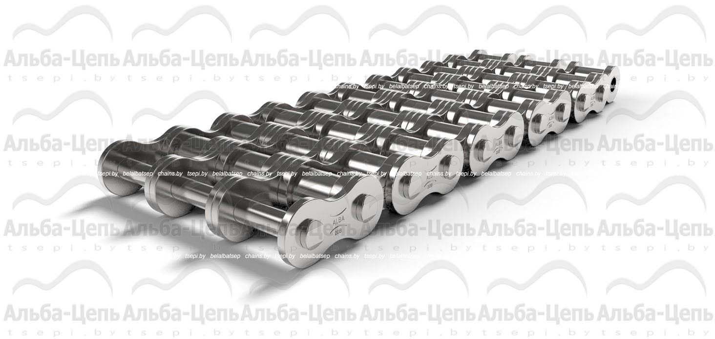Цепь приводная роликовая оцинкованная трехрядная аналогов не имеет ГОСТ 13568-97