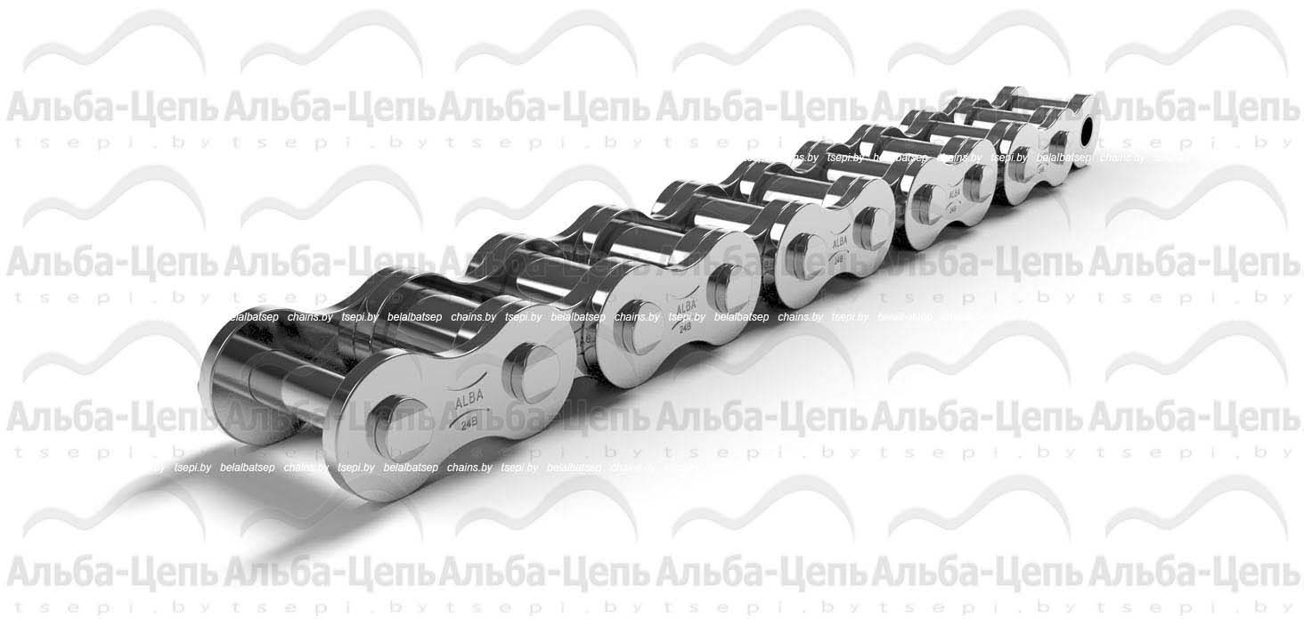 Цепь приводная роликовая из нержавеющей стали 24B-1 SS