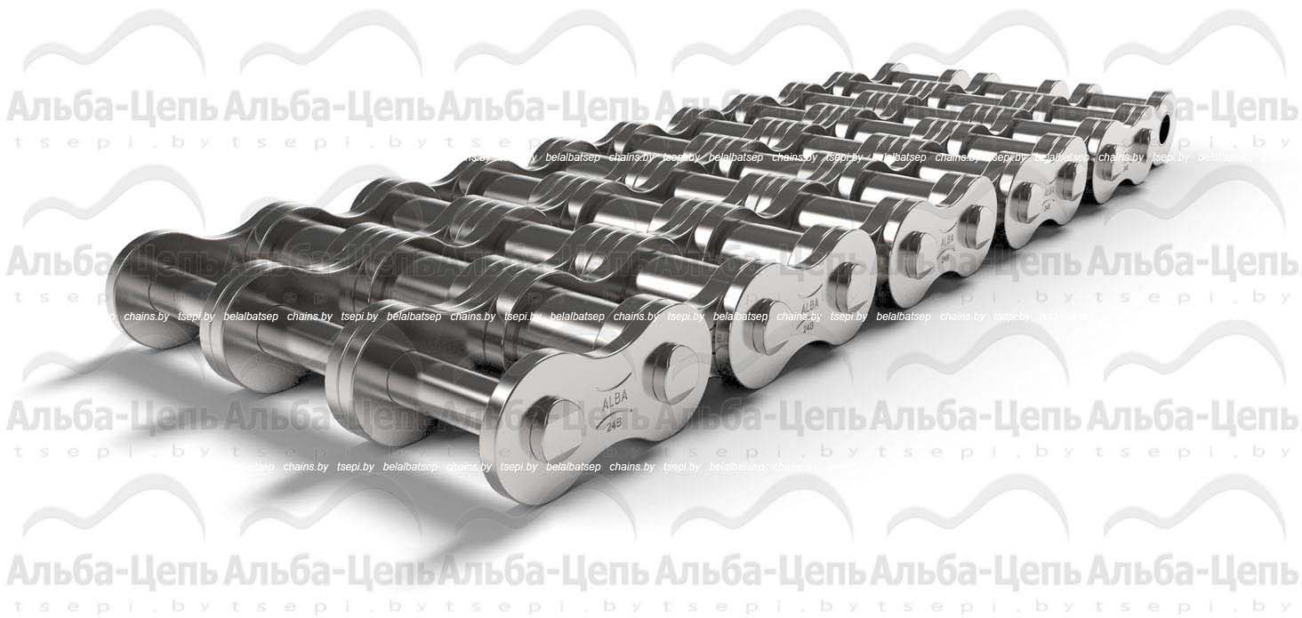 Цепь приводная роликовая оцинкованная трехрядная аналогов не имеет ГОСТ 13568-97