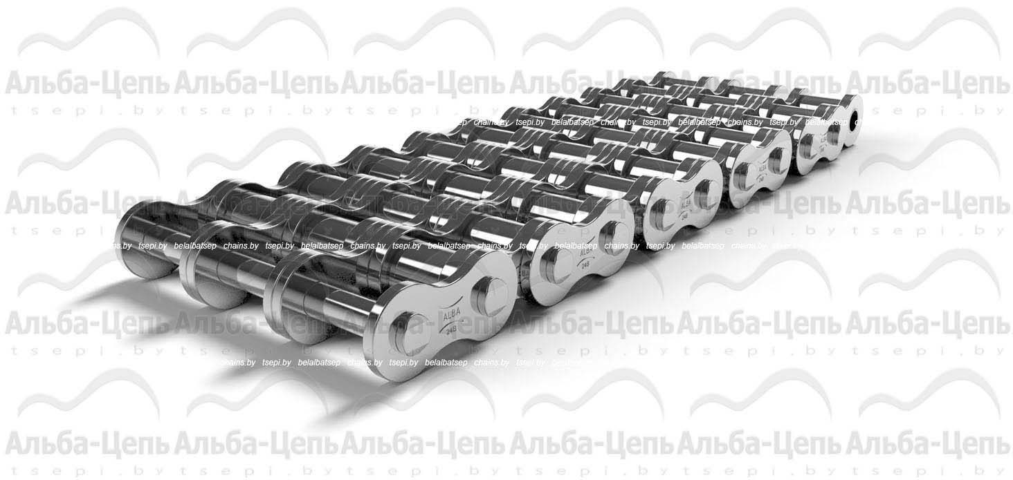 Цепь приводная роликовая из нержавеющей стали 24B-3 SS