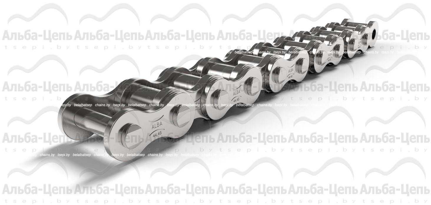 Цепь приводная роликовая однорядная оцинкованная ISO 606 28A-1 NP