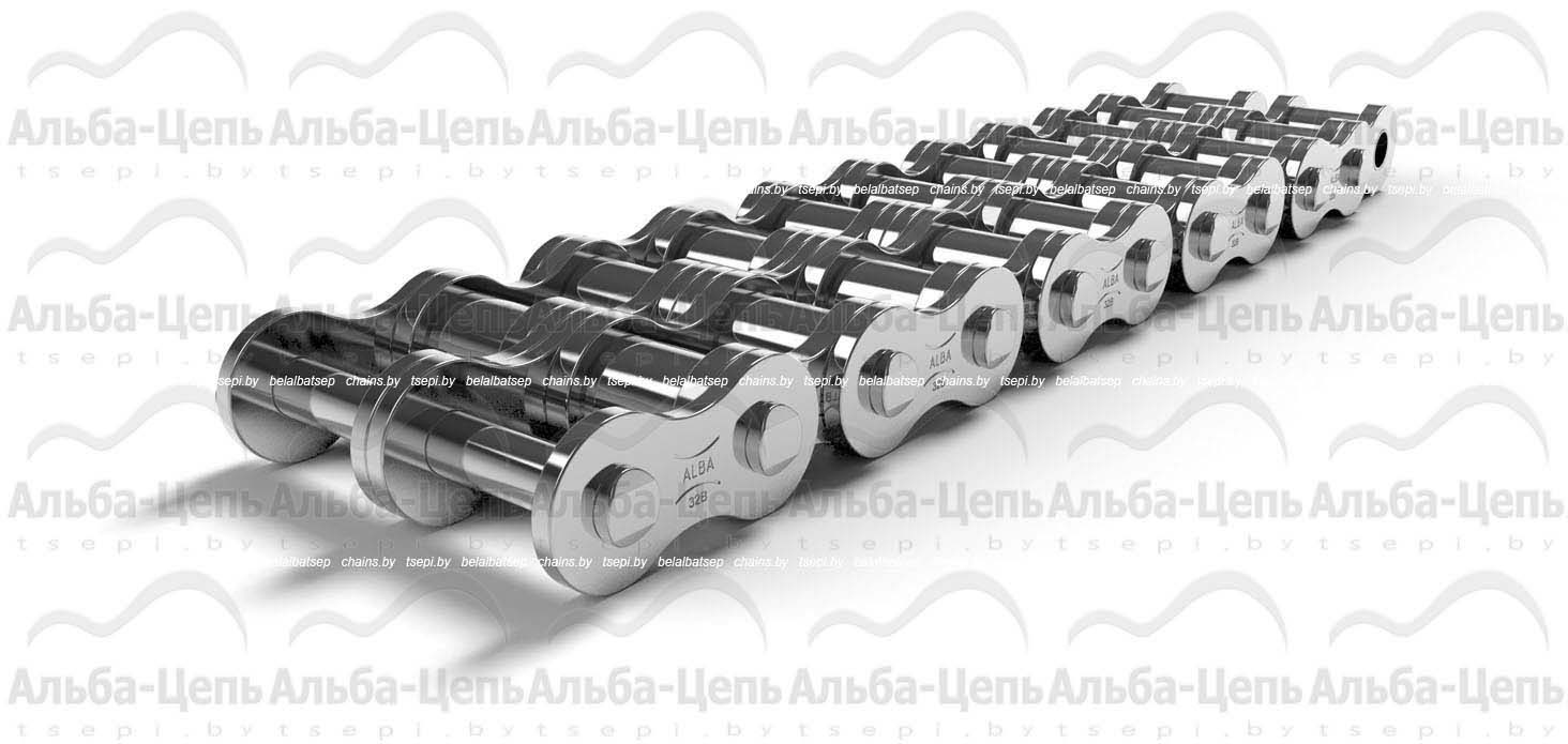 Цепь приводная роликовая из нержавеющей стали 32B-2 SS