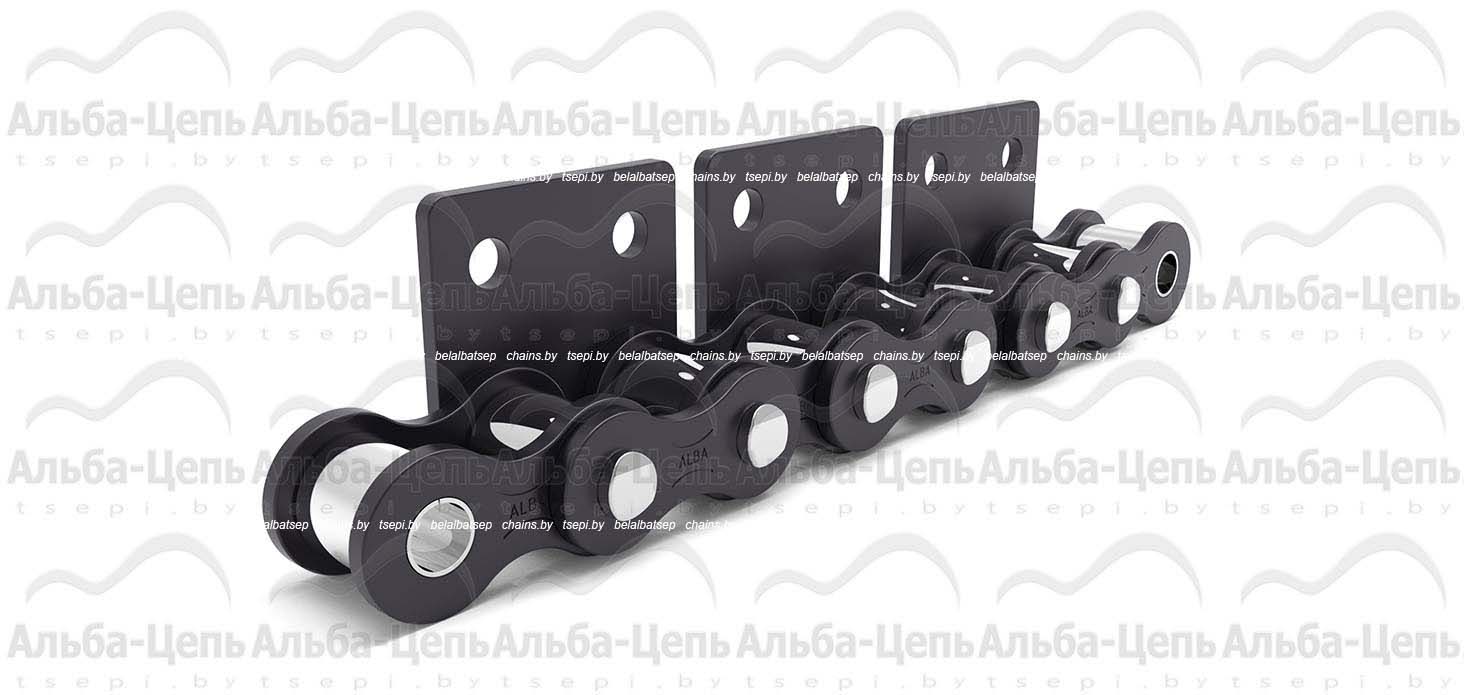 Транспортерная цепь на базе приводных роликовых ТИП WSA-2 06CWSA2F1 1Т