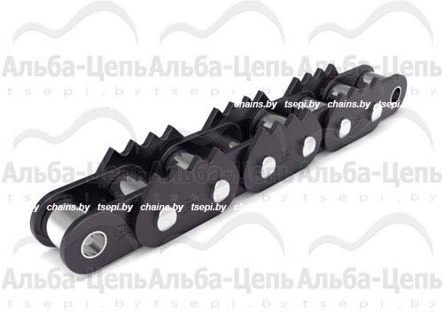 Транспортерные цепи с цепляющими пластинами для деревообрабатывающей промышленности