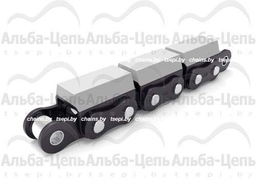 Транспортерные цепи с профилем из эластомера