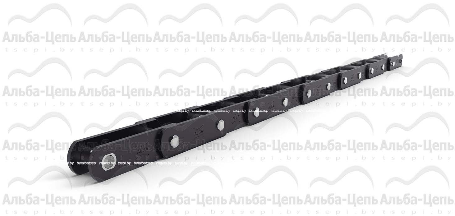 Цепь тяговая пластинчатая М80, типа B (втулочная), шаг цепи - 200 мм