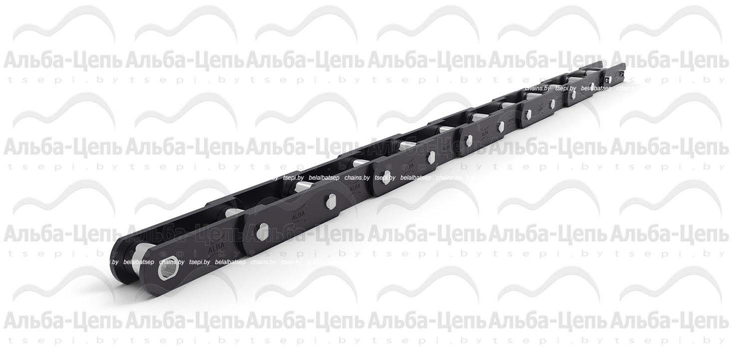 Цепь тяговая пластинчатая М80, типа S (роликовая), шаг цепи - 80 мм