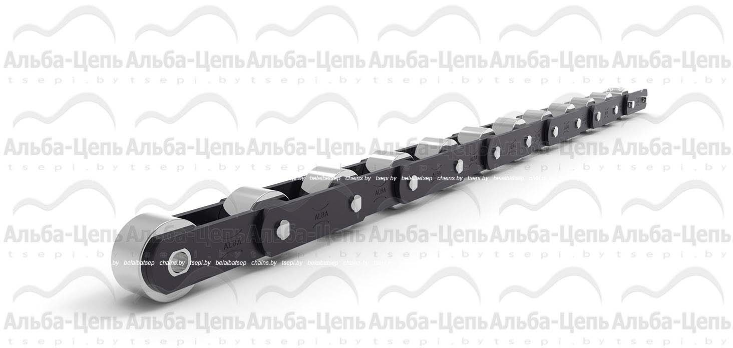 Цепь тяговая пластинчатая М630, типа P (катковая), шаг цепи - 1000 мм