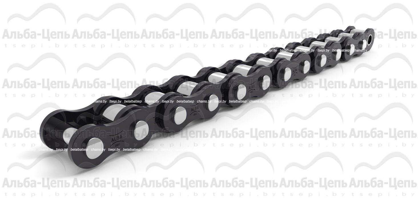 Цепь приводная втулочная однорядная 06C-1 ISO 606