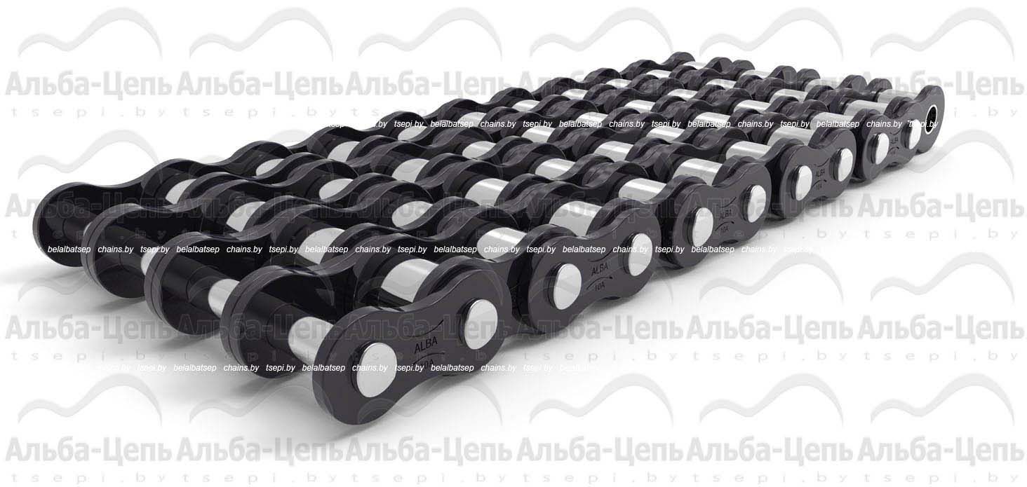 Цепь приводная четырехрядная 10A-4 ISO 606