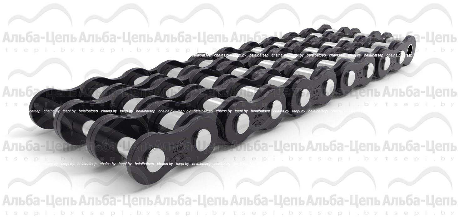 Цепь приводная роликовая трехрядная 3ПР-19,05-96 ГОСТ 13568-97