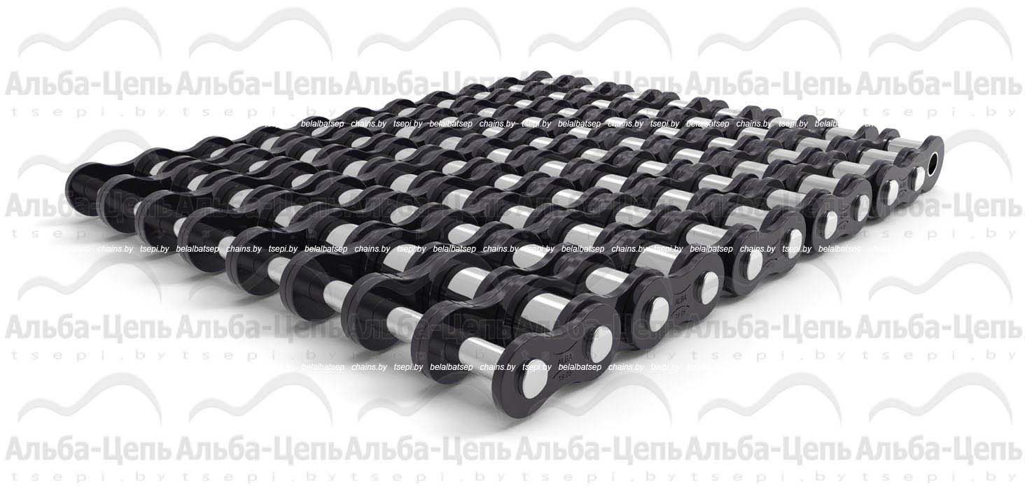 Цепь приводная роликовая восьмирядная 12A-8 ISO 606