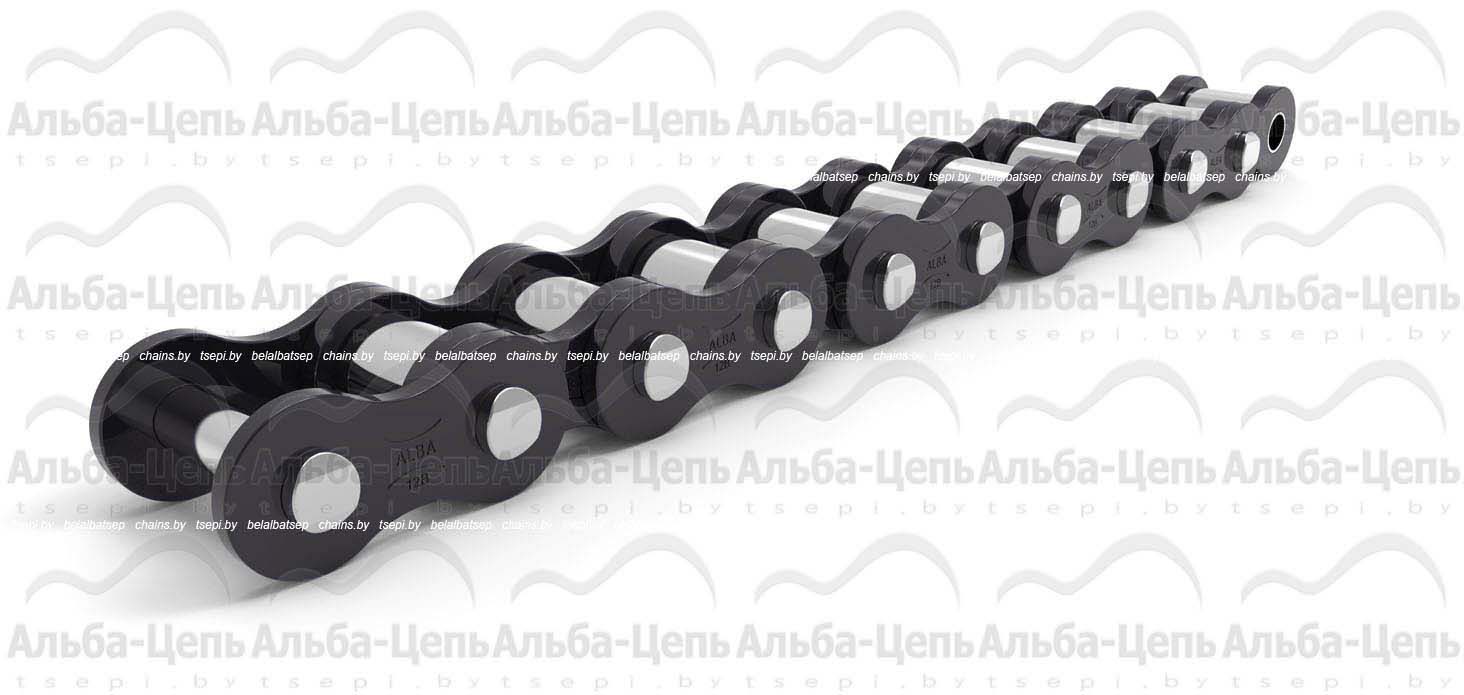 Цепь приводная роликовая однорядная 12B-1 ISO 606