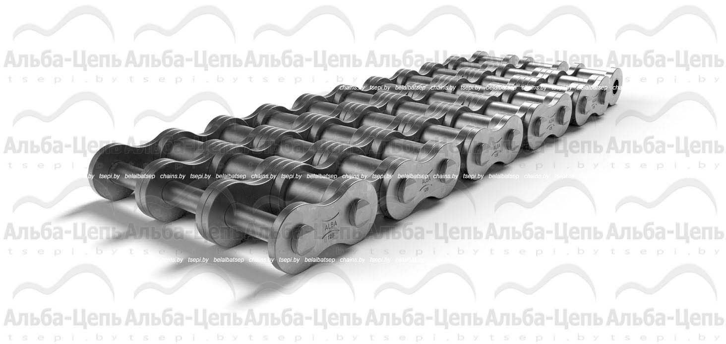 Цепь приводная роликовая оцинкованная трехрядная аналогов не имеет ГОСТ 13568-97