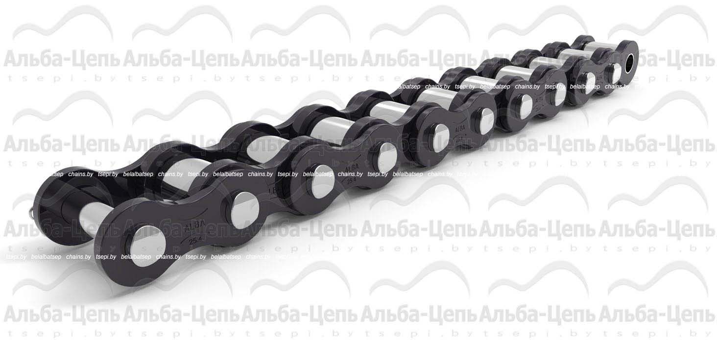 Цепь приводная роликовая однорядная 16A-1 ISO 606