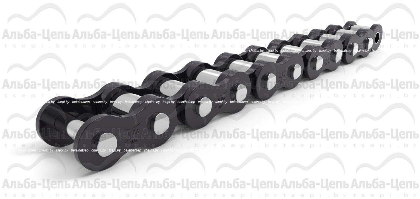 Цепь приводная роликовая однорядная 16B-1 ISO 606
