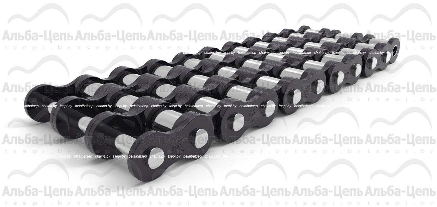 Цепь приводная роликовая трехрядная 16B-3 ISO 606