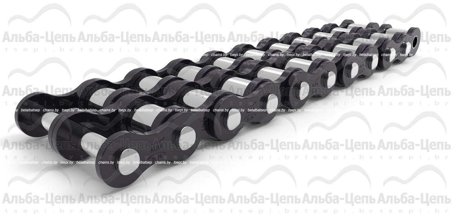 Цепь приводная роликовая двухрядная 2ПР-31,75-177 ГОСТ 13568-97