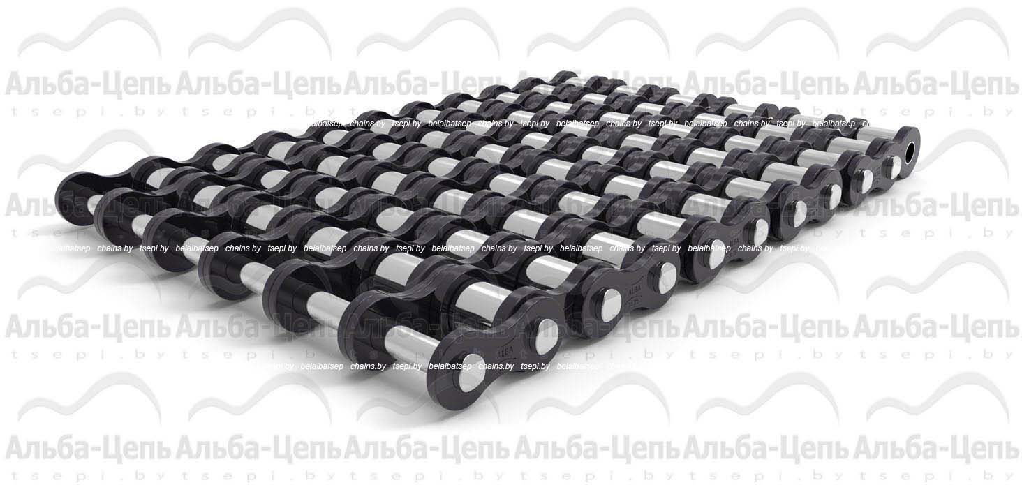 Цепь приводная роликовая шестирядная 20A-6 ISO 606