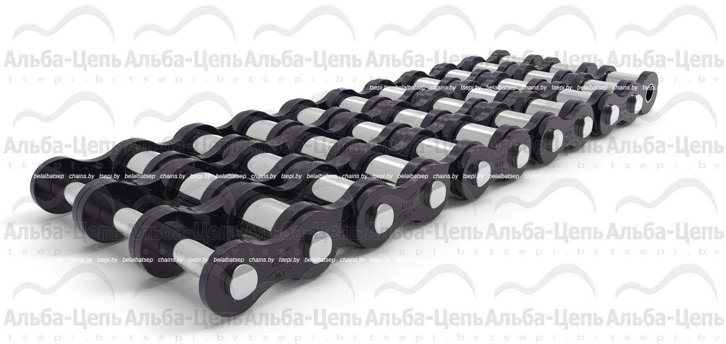 Цепь приводная роликовая трехрядная 3ПР-38,1-381 ГОСТ 13568-97
