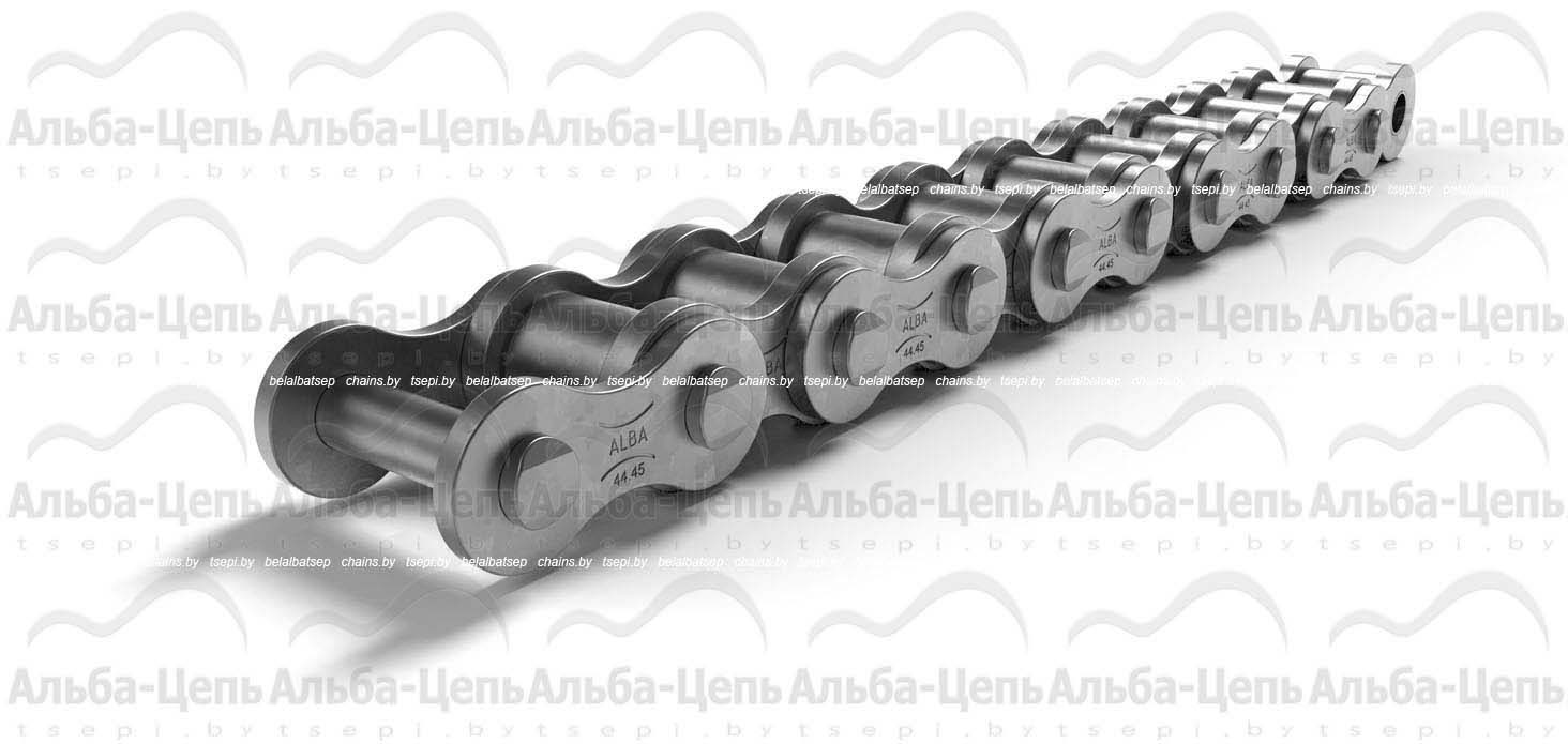 Цепь приводная роликовая однорядная оцинкованная ISO 606 28A-1 ZP