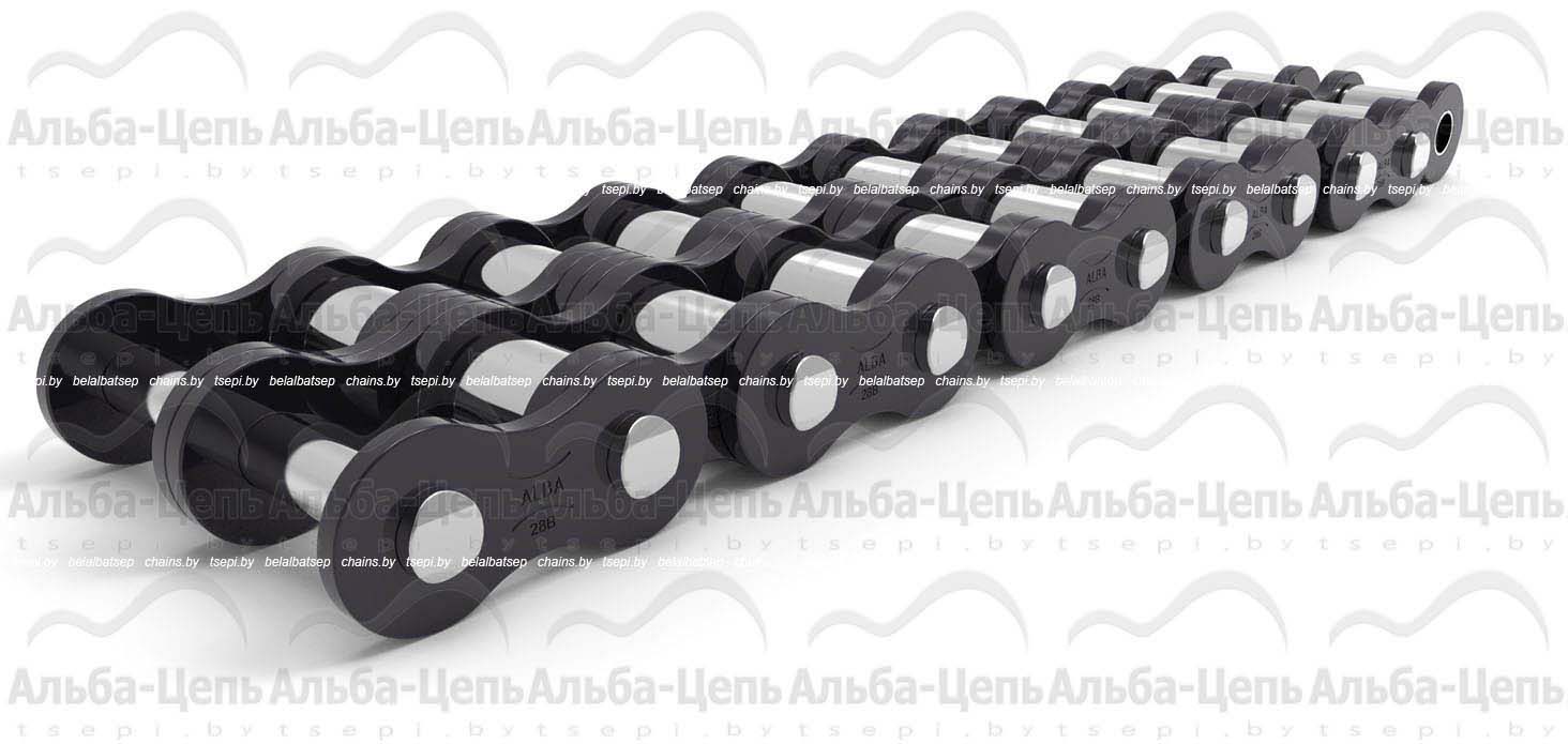 Цепь приводная двухрядная 28B-2 ISO 606