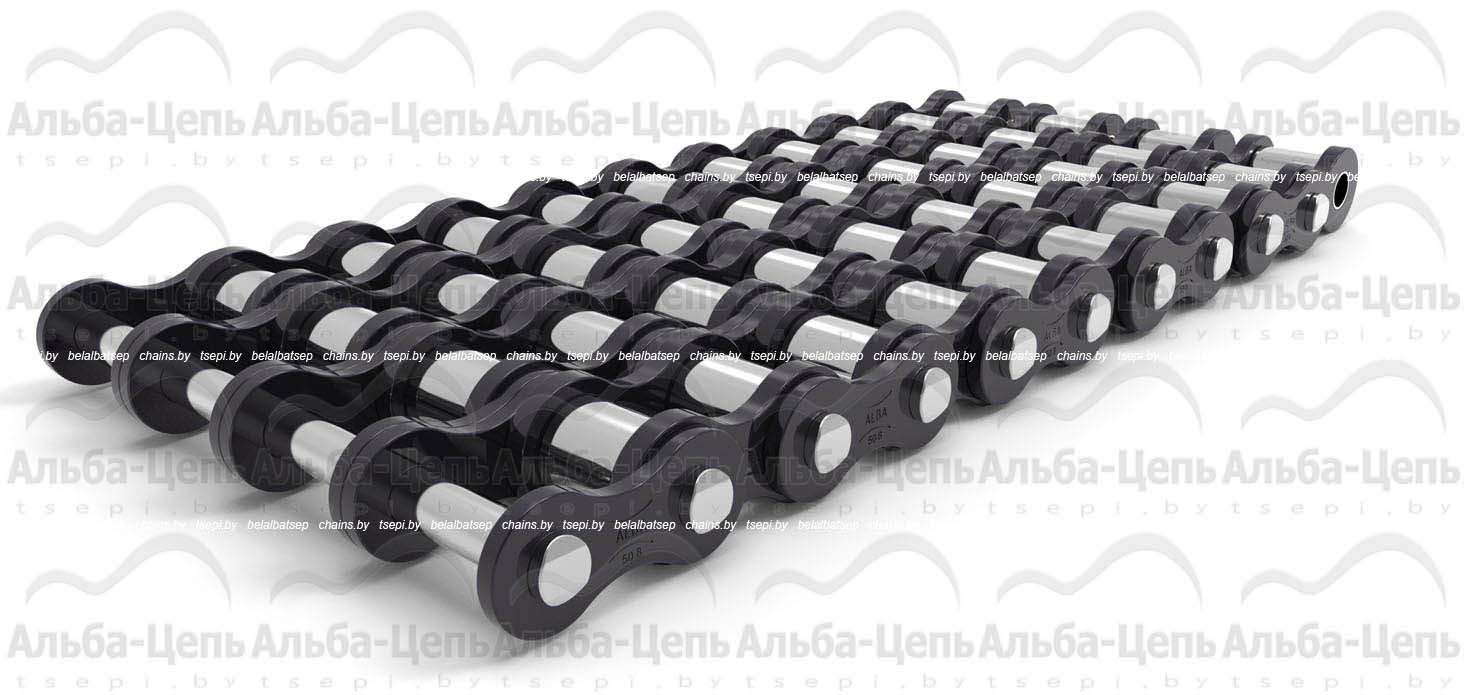 Цепь приводная четырехрядная 32A-4 ISO 606