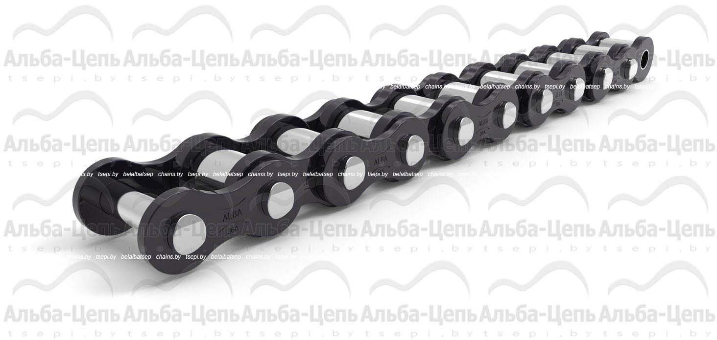 Цепь приводная роликовая однорядная 36A-1 ISO 606