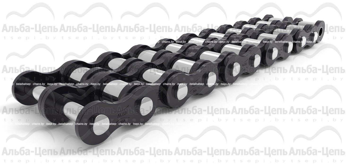 Цепь приводная двухрядная 36A-2 ISO 606