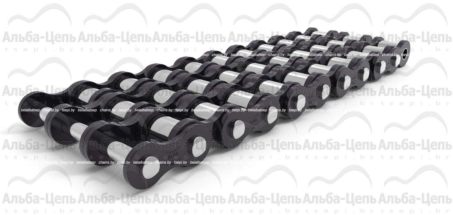 Цепь приводная роликовая трехрядная 36A-3 ISO 606