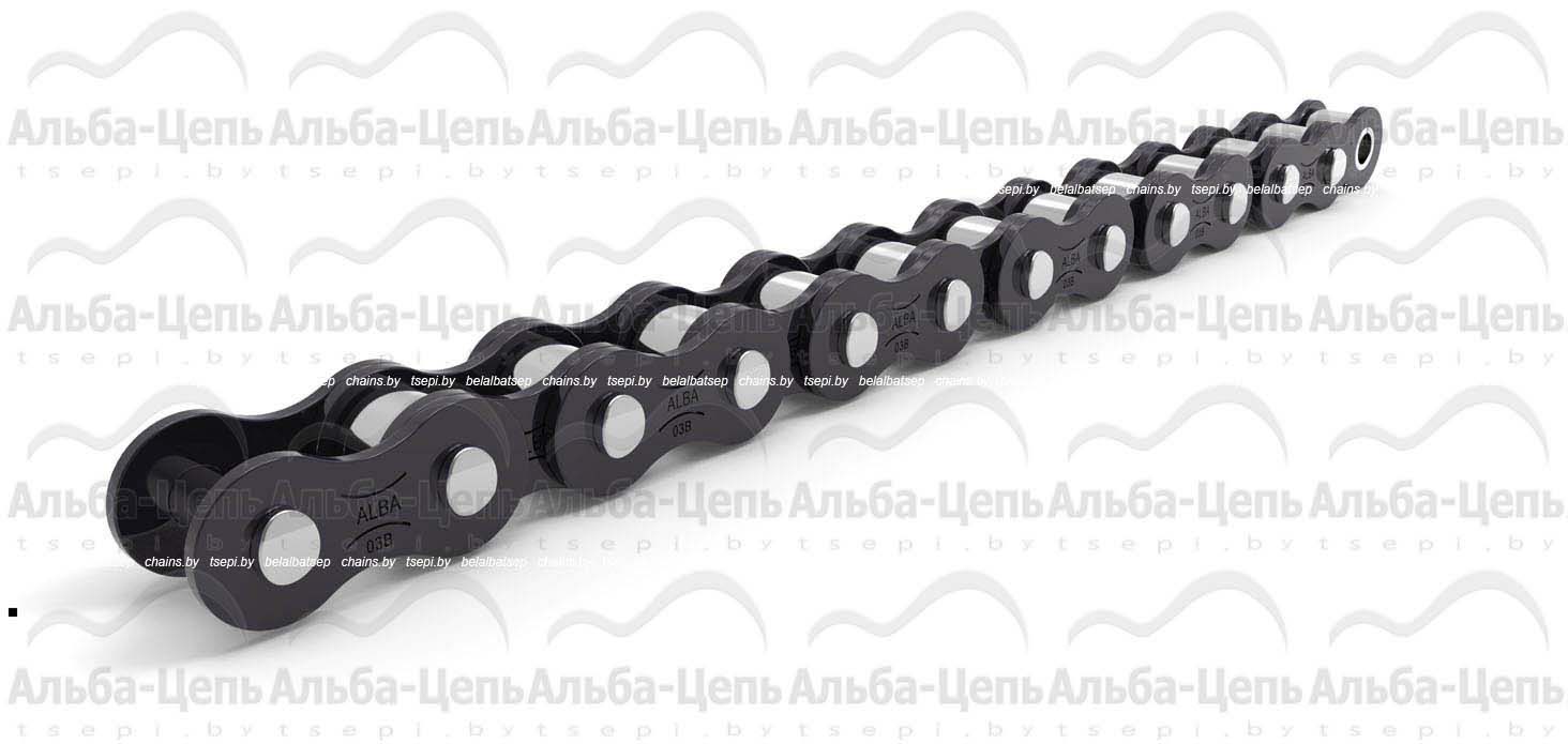Цепь приводная роликовая однорядная 03B-1 ISO 606