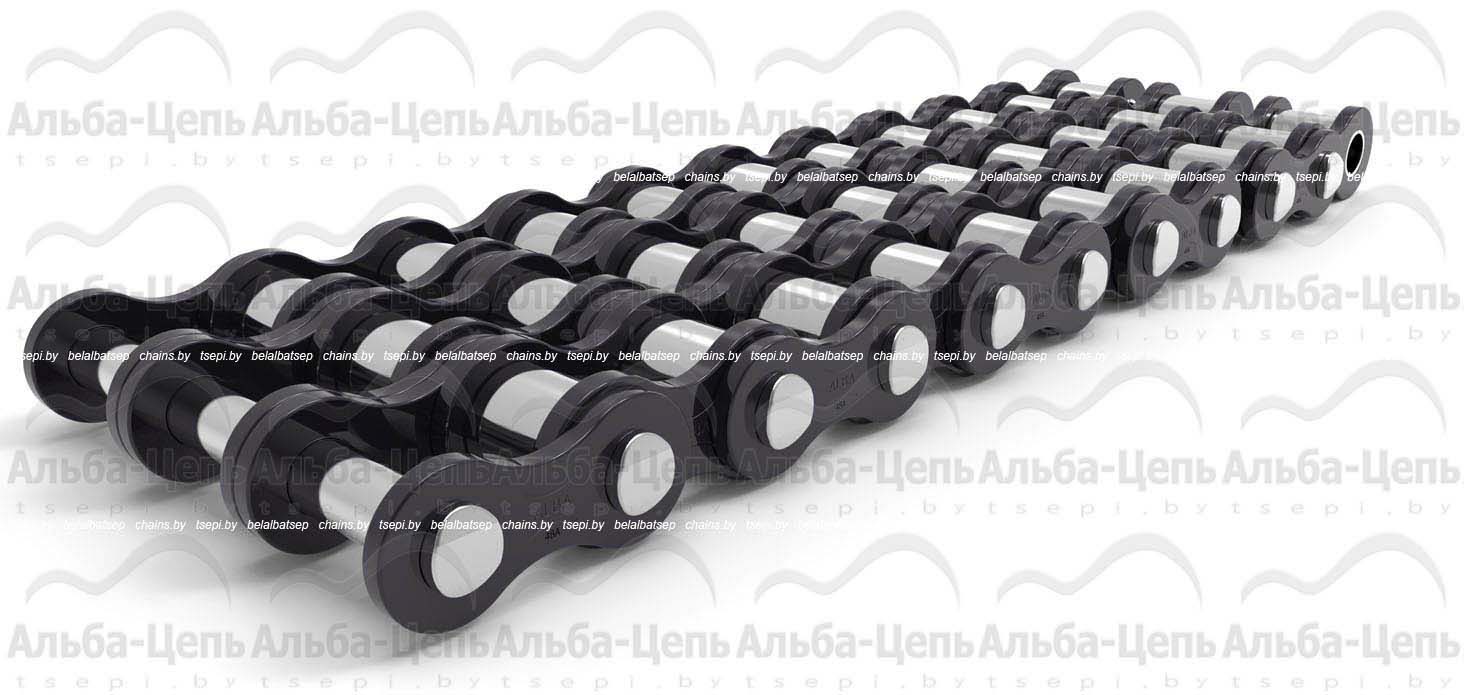 Цепь приводная роликовая трехрядная 48A-3 ISO 606