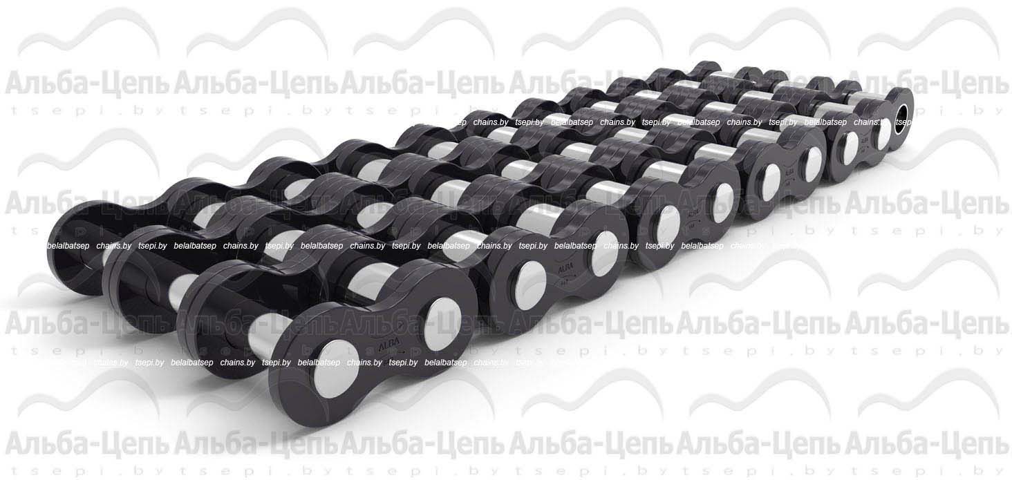 Цепь приводная роликовая трехрядная 64B-3 ISO 606