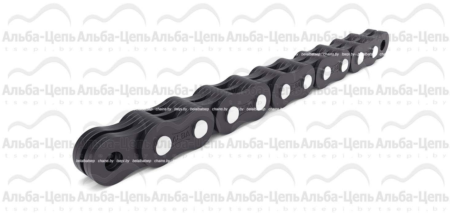 Нестандартная грузовая пластинчатая цепь с закрытым валиком  серии AL (BL, LH, LL) BL834F5