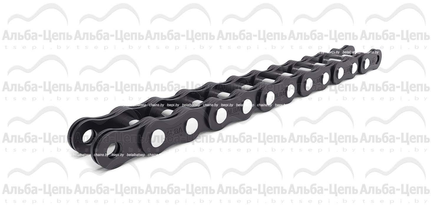 Грузовя пластинчатая цепь с открытым валиком европейского образца MP35